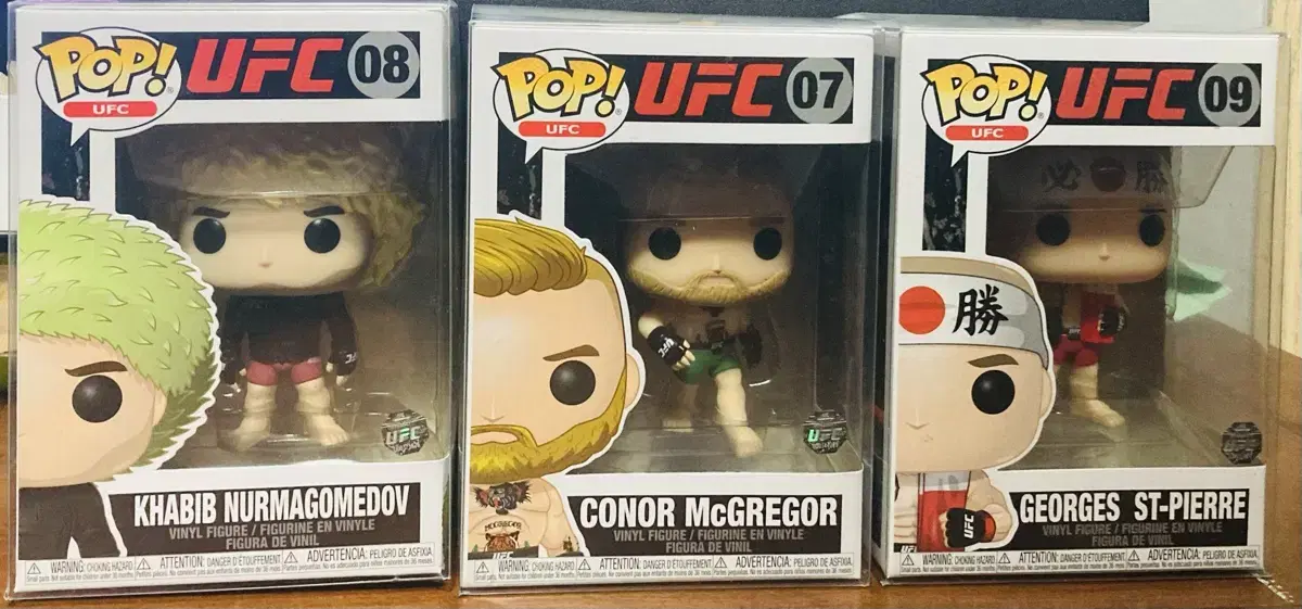 UFC funko pop 하빕 코너맥그리거 gsp 피규어